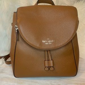 KATE SPADE SMALL PEBBLED LEATHER BACKPACK